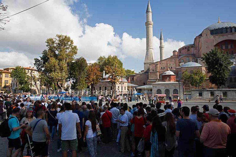 Istanbul: Topkapi, Hagia Sophia and Basilica Cistern Tour - Substitution for Closed Attractions