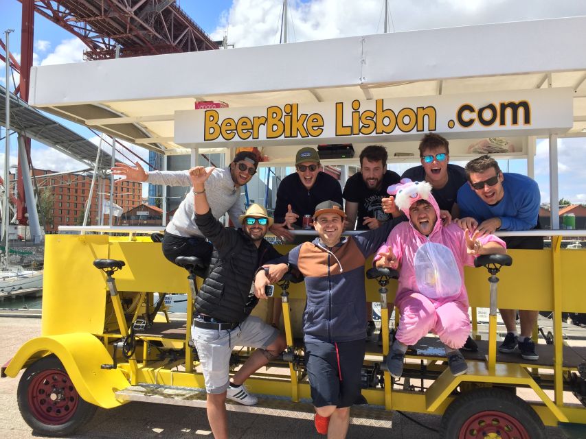 Lisbon: 1-Hour Beer or Sangria Bike Sightseeing Tour - Customer Feedback and Ratings