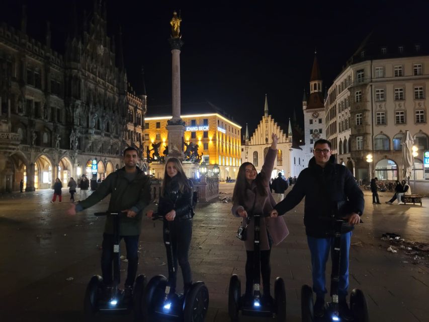 Munich: Guided City Highlights Night Tour by Segway - Experience the Wind in Your Hair