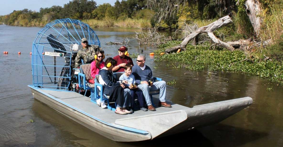 New Orleans: Destrehan Plantation & Airboat Combo Tour - Booking and Logistics