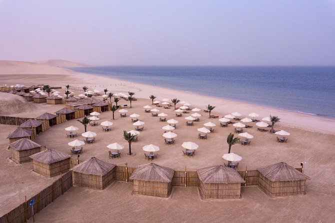 Overnight Desert Safari || BBQ Dinner || Sand Boarding || Inland Sea Visit - Arabian Sea and Sunset Viewing