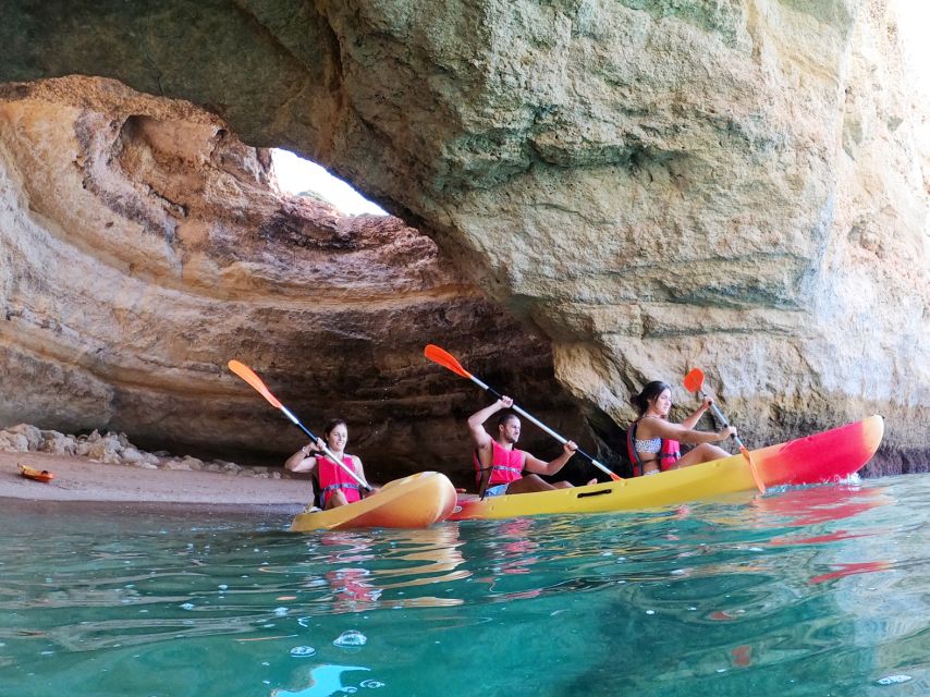 Portimão: Benagil Caves Speedboat and Kayak Guided Tour - Frequently Asked Questions