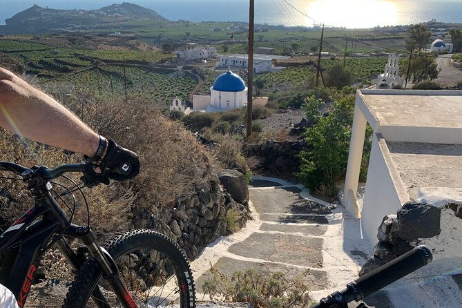 Private Electric Mountain Bike Experience and Tour in Santorini - Exploring Isolated Beaches