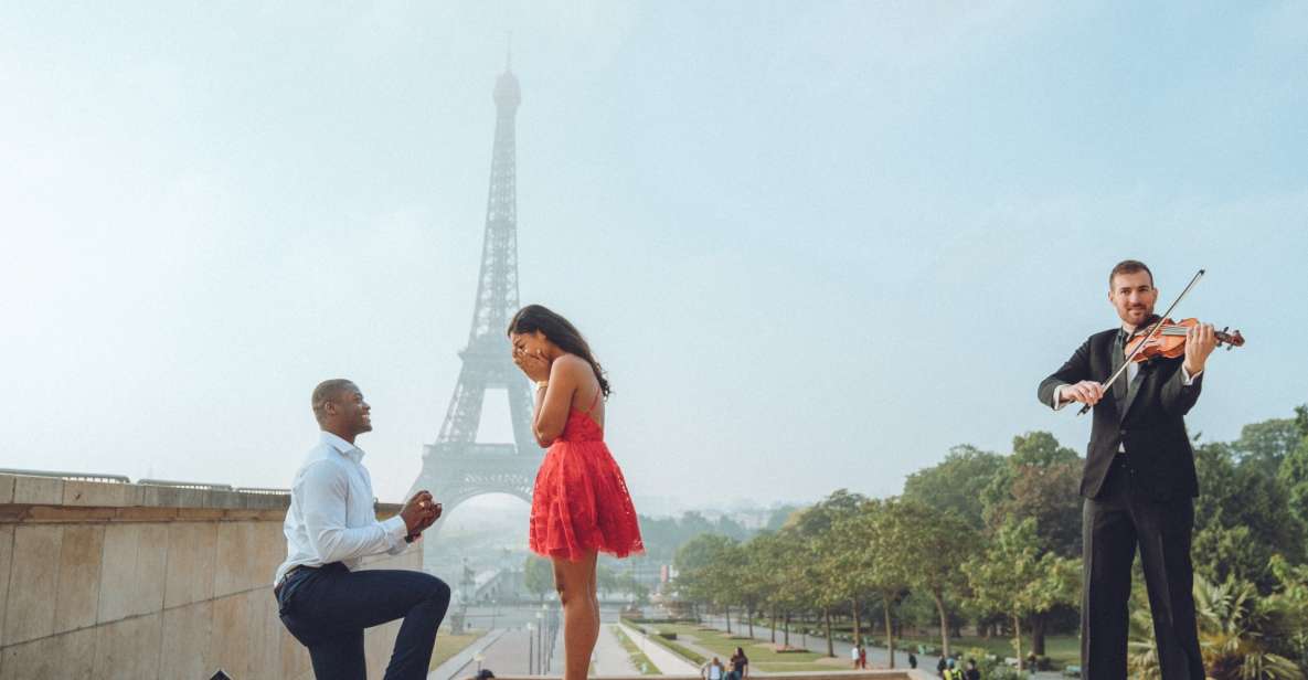 Professional Proposal Photographer in Paris - Booking and Cancellation Policy