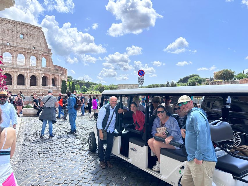 Rome in Golf Cart 6 Hours the Really Top! - Private Tour Experience