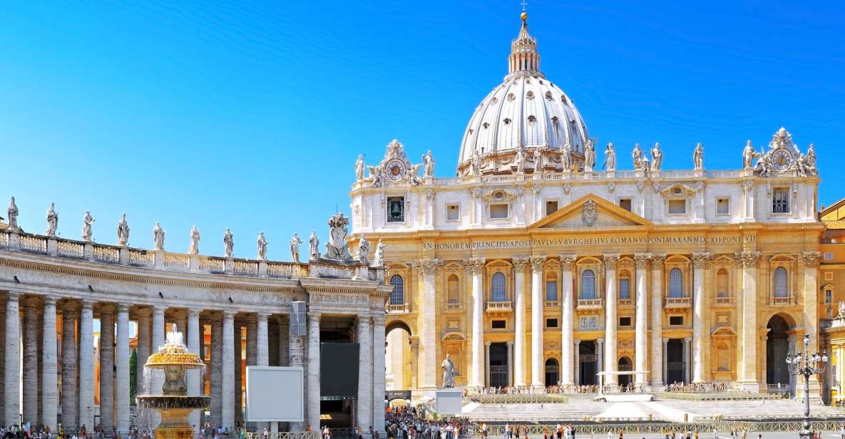 Skip the Line Vatican Museum Sistine & St.Peter Private Tour - Tour Duration and Accessibility