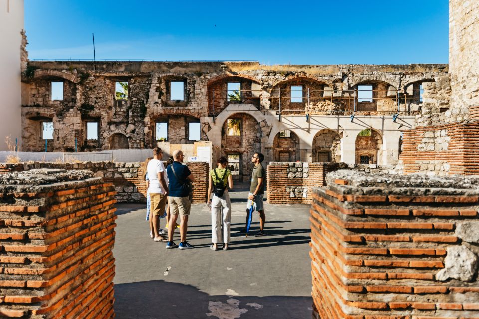 Split: Old Town and Diocletian Palace Walking Tour - Ending Locations