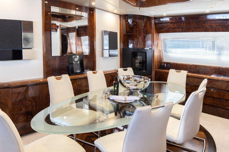 Superyacht 8 Hour Charter:12 Passengers:Drinks and Food Inc. - Age Restrictions