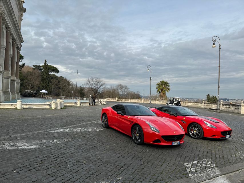 Testdrive Ferrari Guided Tour of the Tourist Areas of Rome - Starting Location and Itinerary