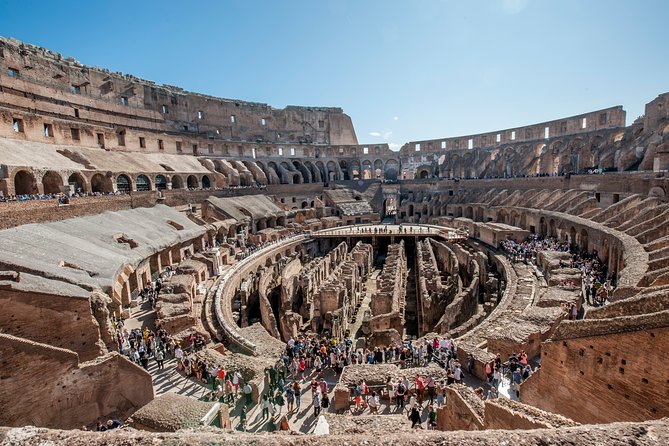 Tour of Colosseum With Arena Floor Access and Ancient Rome - Cancellation and Reservation Policy