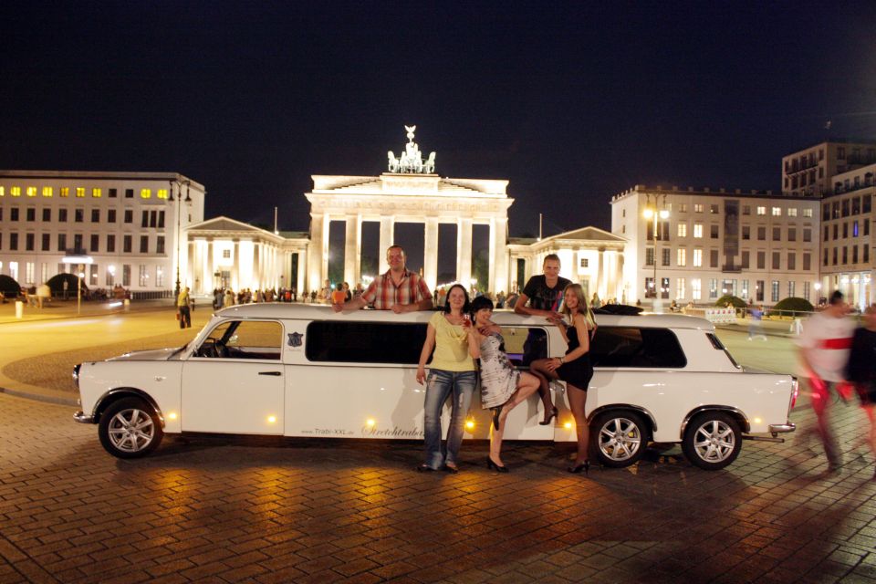 Berlin: Trabi Limousine Airport Transfer With City Tour - Frequently Asked Questions