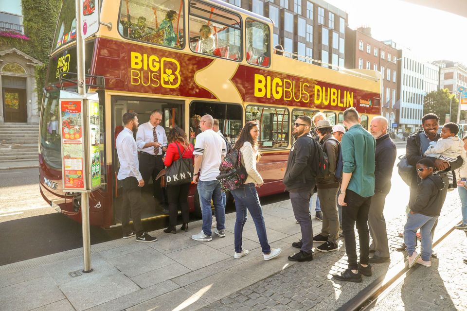 Dublin: Big Bus Hop-On, Hop-Off Tour With Live Guide - Frequently Asked Questions