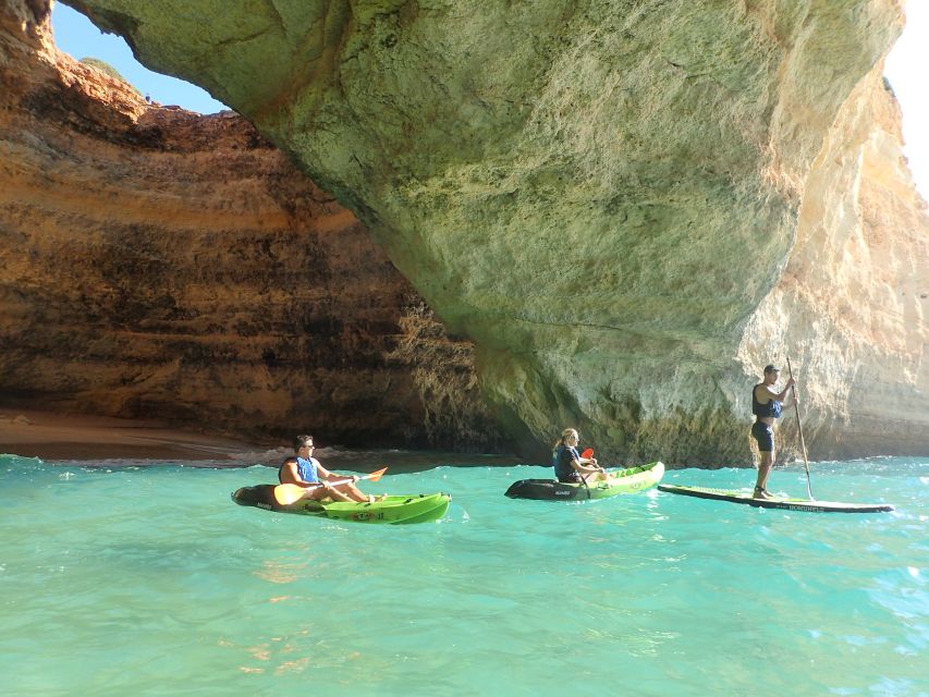 From Albufeira: Benagil Hidden Caves Tour by Kayak - Frequently Asked Questions