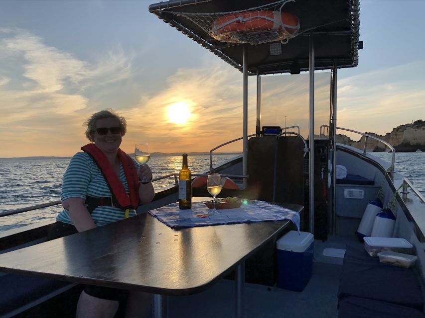 From Portimão: Sunset Boat Trip With Wine - Frequently Asked Questions