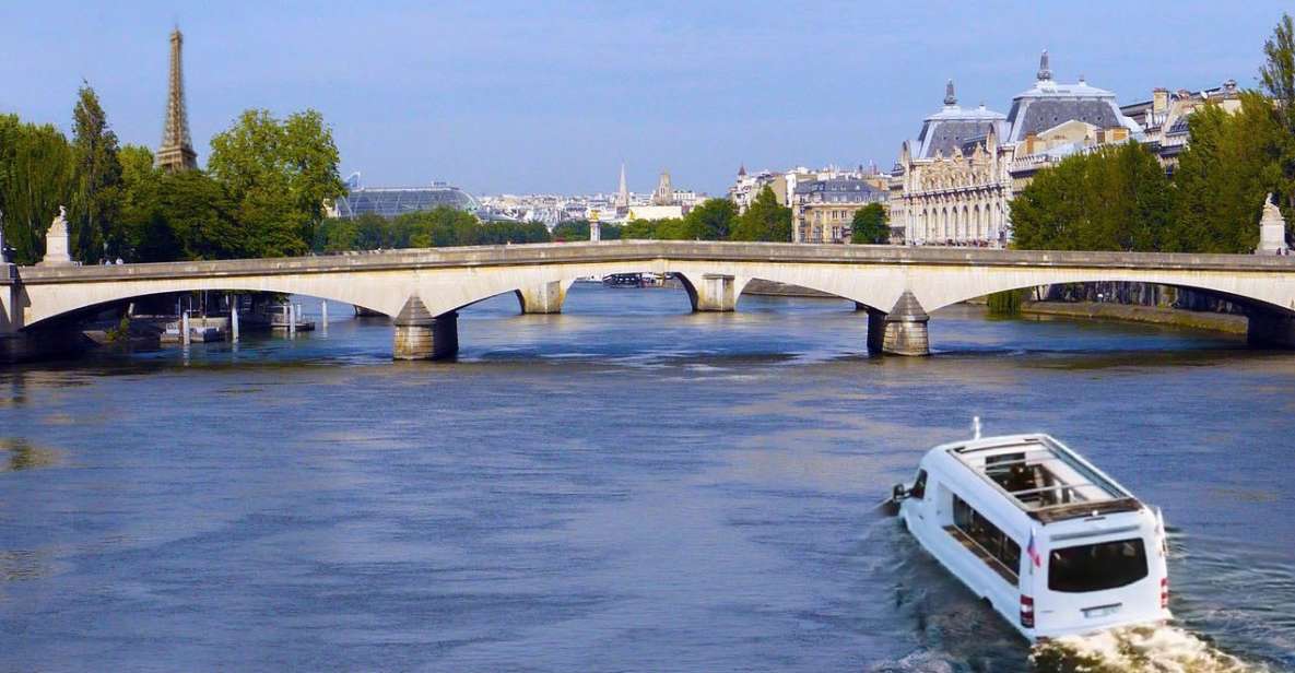 Paris: Amphibious Mini Bus and Canal St-Martin Tunnel Cruise - Frequently Asked Questions