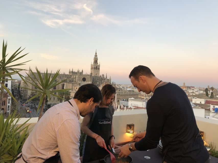 Seville: Highlights Rooftop Tour & Paella Cooking Class - Recap