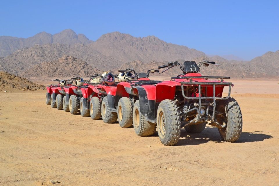 Sharm El Sheikh: ATV Quad Bike & Private Speedboat Adventure - Frequently Asked Questions