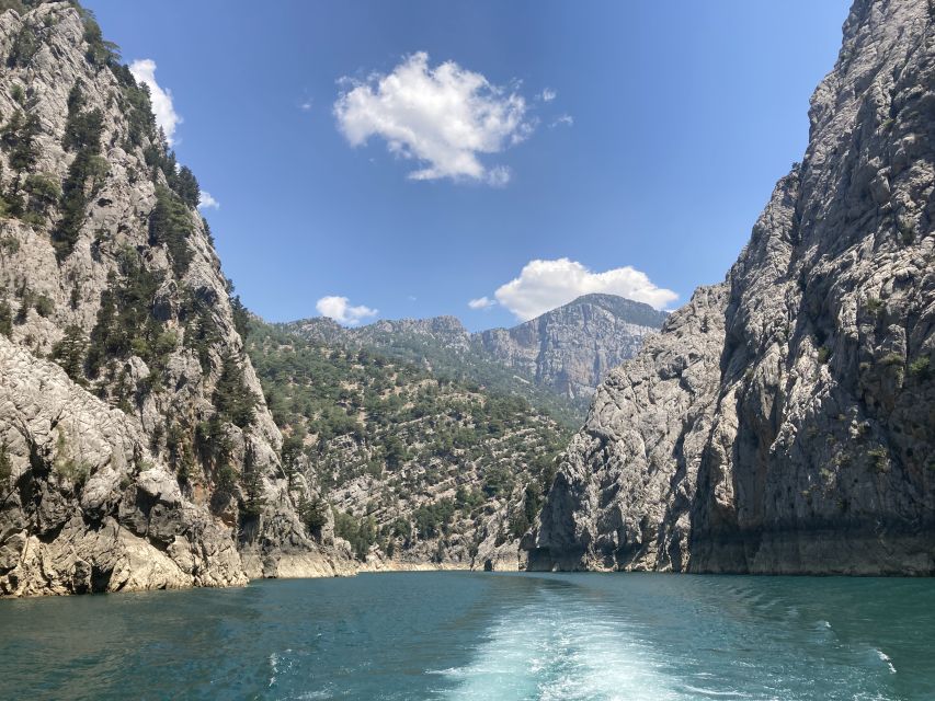 Alanya: Green Canyon Boat Trip With Lunch and Drinks - Key Points