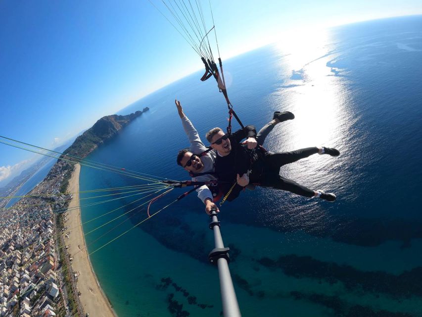 Alanya: Tandem Paragliding With Hotel Pickup - Key Points