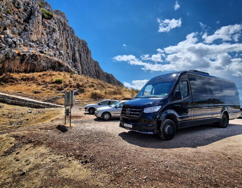 Athens Airport to Costa Navarino Hotel VIP Mercedes Minibus - Key Points