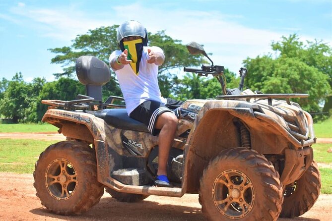 ATV Jungle Ride With Transportation From Montego Bay - Key Points