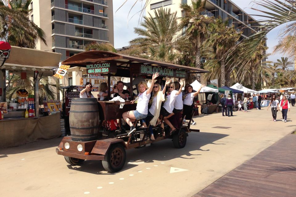 Barcelona: Beer Bike Tour - Key Points