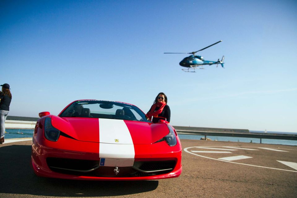 Barcelona: Ferrari Driving and Helicopter Experience - Key Points