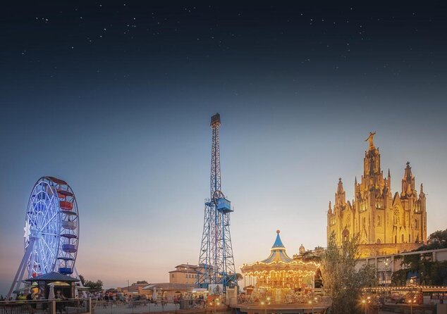 Barcelona Secrets & Tibidabo Views by Vespa Scooter - Key Points