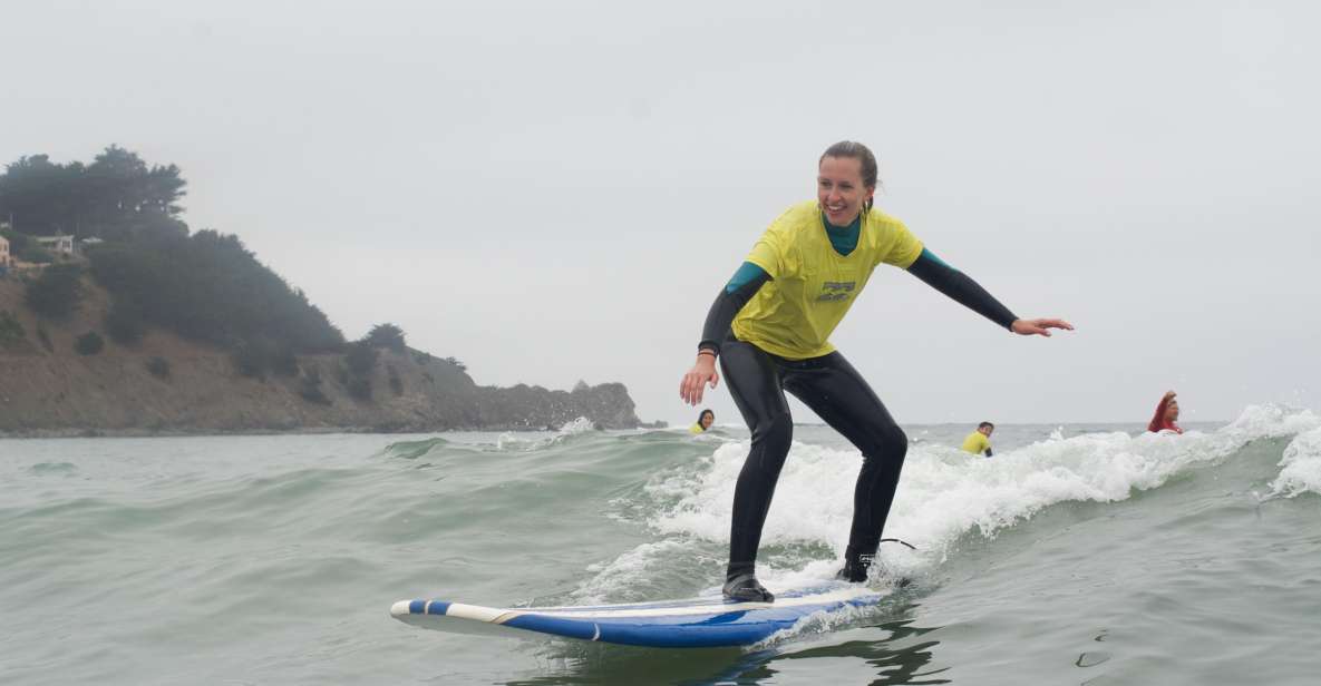 Beginner Surfing Lesson - Pacifica or Santa Cruz - Key Points