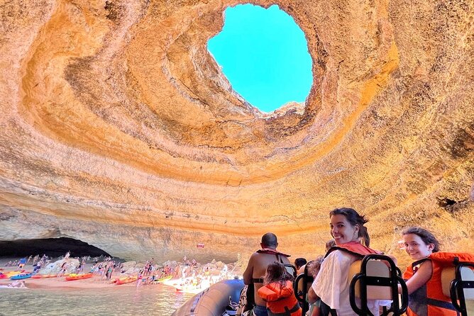 Benagil Caves & Praia Da Marinha Guided Boat Tour Key Points