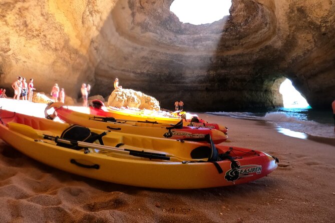 Benagil Kayak Tour On Board a Fantastic Catamaran - Key Points