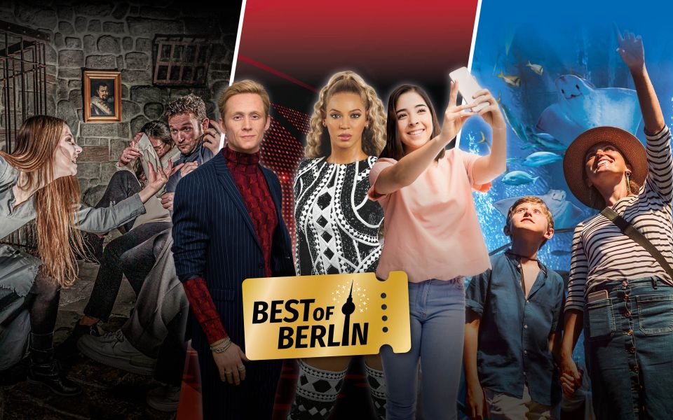 Berlin: Berlin Dungeon, Sea Life, & Madame Tussauds Tickets - Key Points