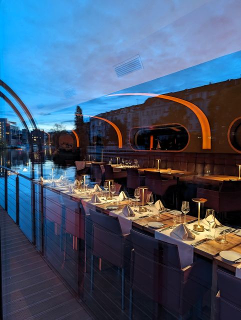 Berlin: Electric Yacht Cruise With 4-Course Dinner - Key Points