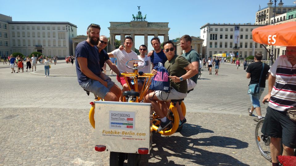 Berlin: Guided Sightseeing Tour With Conference Bikes - Key Points