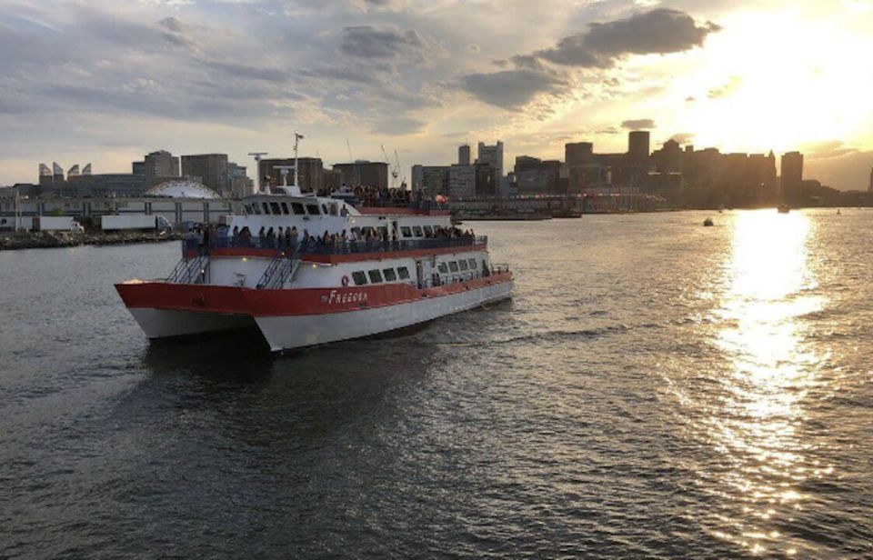 Boston Harbor: Full Moon Cruise With Champagne Option - Key Points