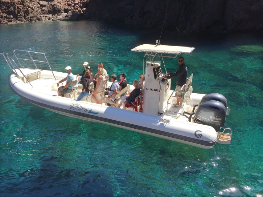 Cargèse: Piana Capo Rosso Calanques Semi-Rigid Boat Tour - Key Points