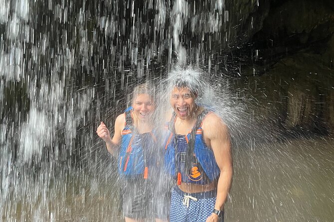 Cave, Waterfall, and River Adventure in Charco Azul; San Juan - Tour Overview