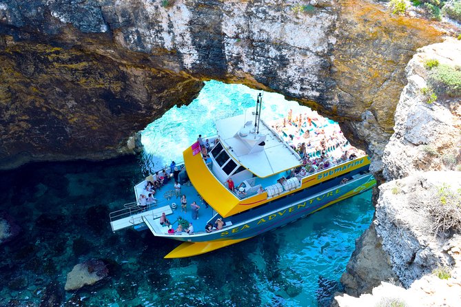 Comino Island: Including Blue Lagoon, Crystal Lagoon & Sea Caves - Key Points