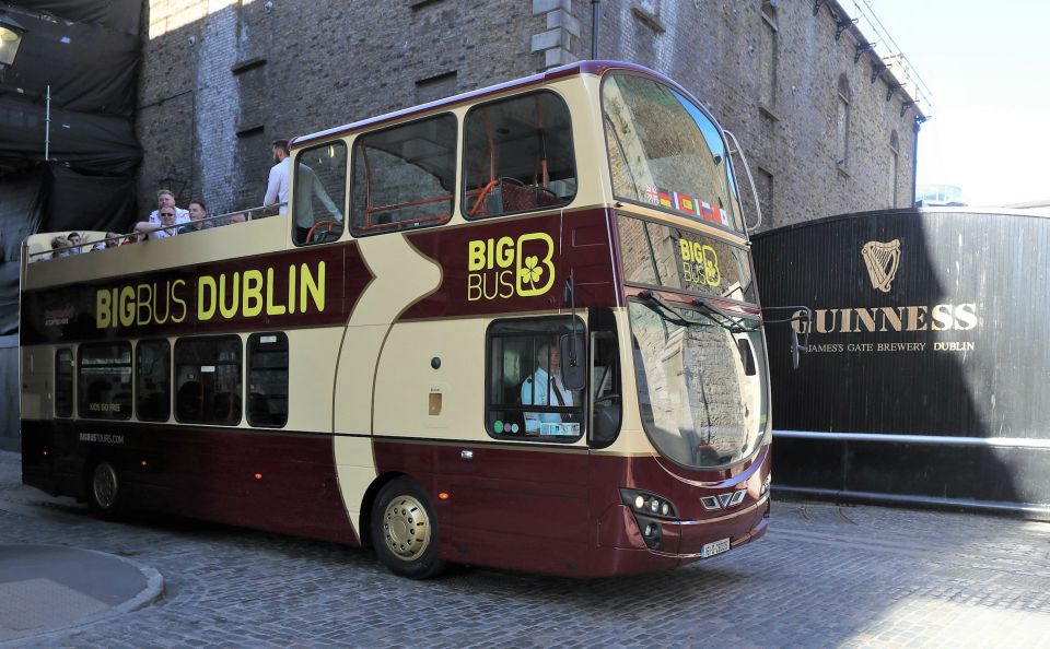 Dublin: Guinness Storehouse Ticket & Hop-on Hop-off Bus Tour - Key Points