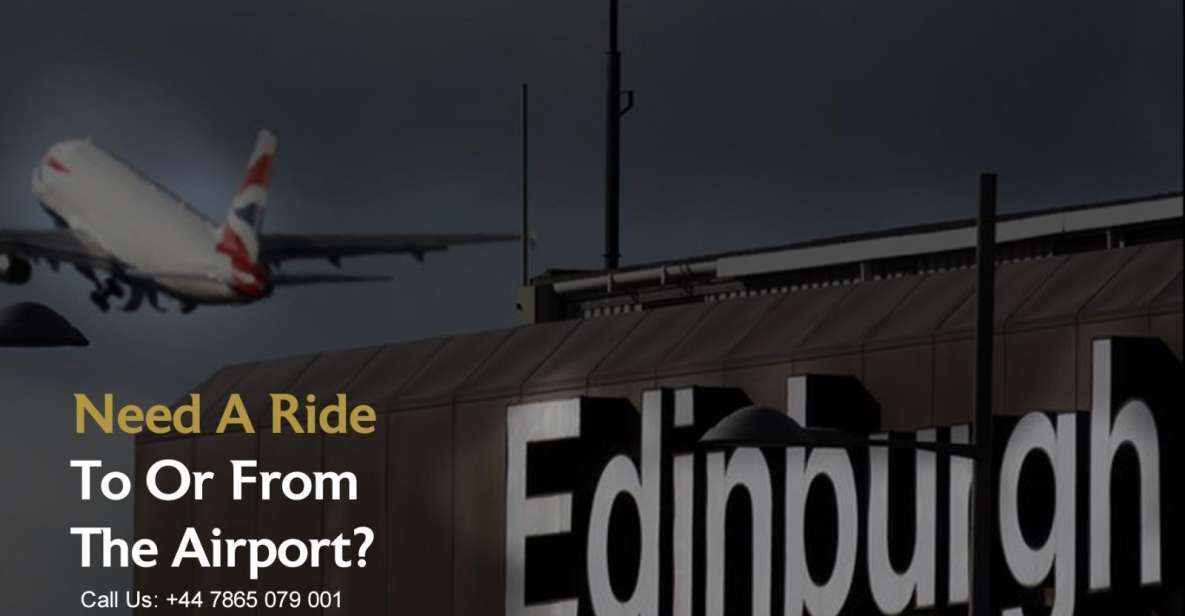 Edinburgh Airport to Edinburgh City (3 Pax - 3 Lug) - Key Points