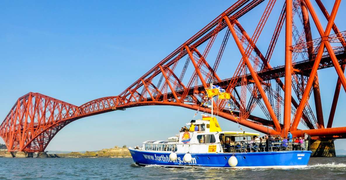 Edinburgh: Firth of Forth Three Bridges Sightseeing Cruise - Key Points