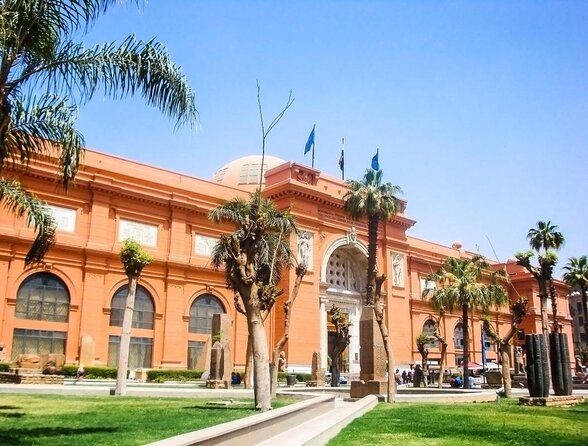 Egyptian Museum Alabaster Mosque Hanging Church and Khan Bazaar From Cairo - Key Points