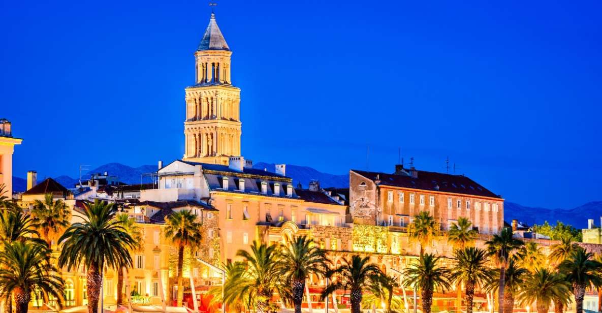 Evening Group Walking Tour - Split Old City Diocletians Pal - Key Points