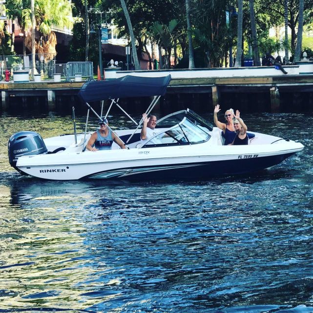 Fort Lauderdale: 8 People Private Boat Rental - Key Points