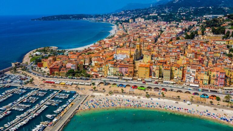 French Riviera East Coast Between Nice And Menton Villefranche Sur Mers Medieval Charm