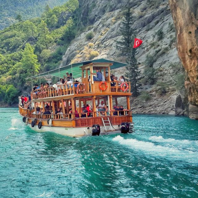 From Alanya: Green Canyon Tour - Key Points