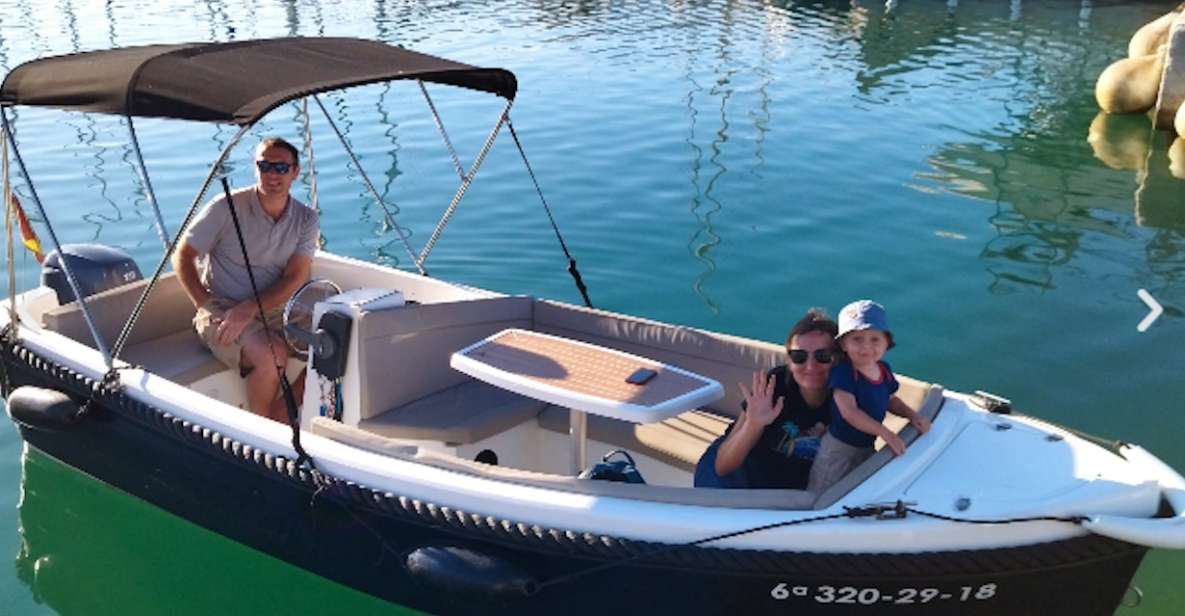 From Benalmadena: Experience Boat Rental No Need License - Key Points