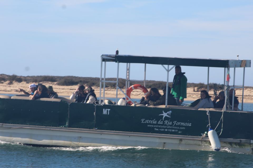 From Faro: 2-Island, 2-Stop Ria Formosa Catamaran Tour - Key Points