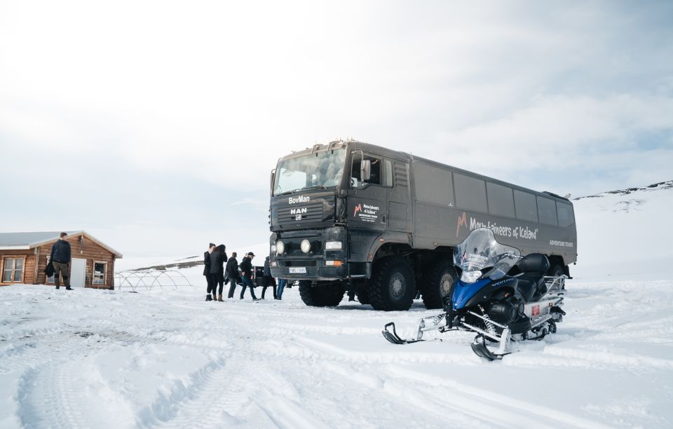 From Gullfoss: Langjökull Glacier Snowmobile Tour - Key Points