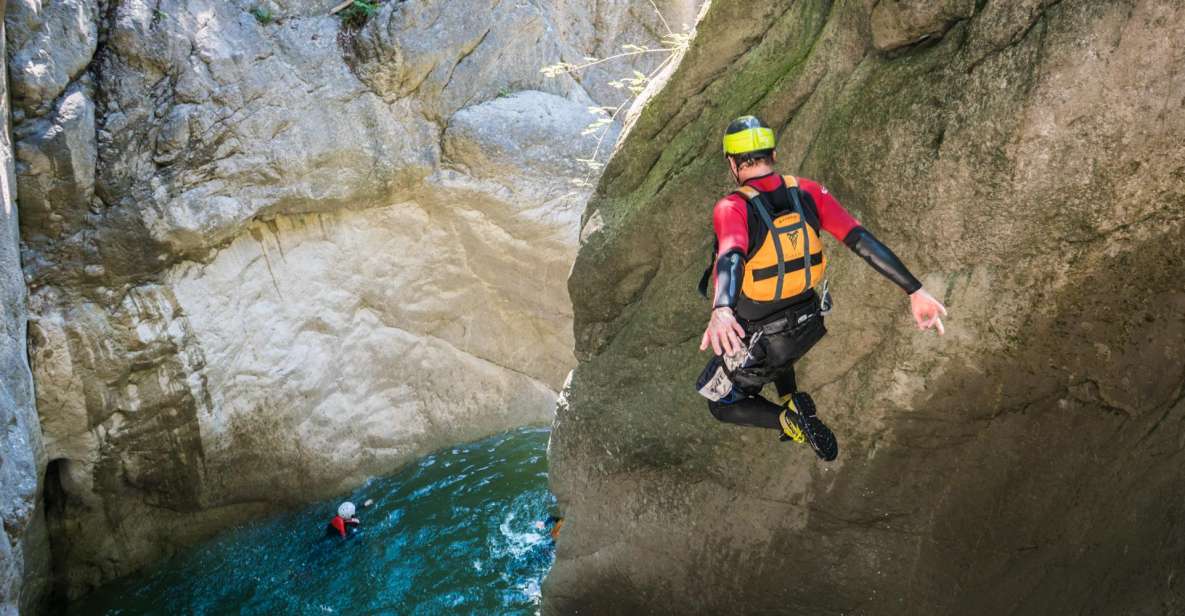 From Interlaken: Canyoning Chli Schliere - Key Points